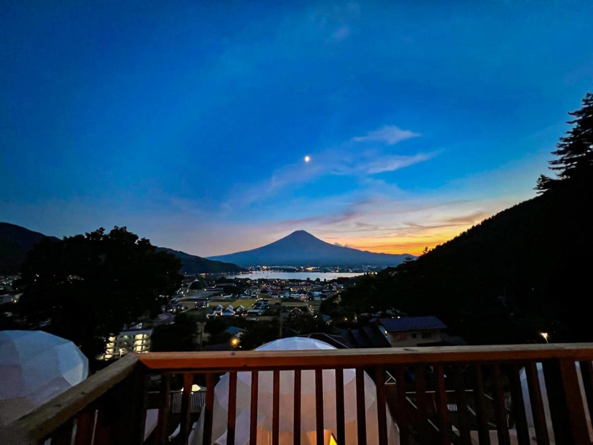 Mt.Fujiグランピングテラス　嶺乃華 Hotel Fudzsikavagucsiko Kültér fotó